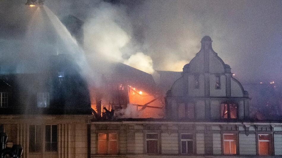 Brand in Zürich