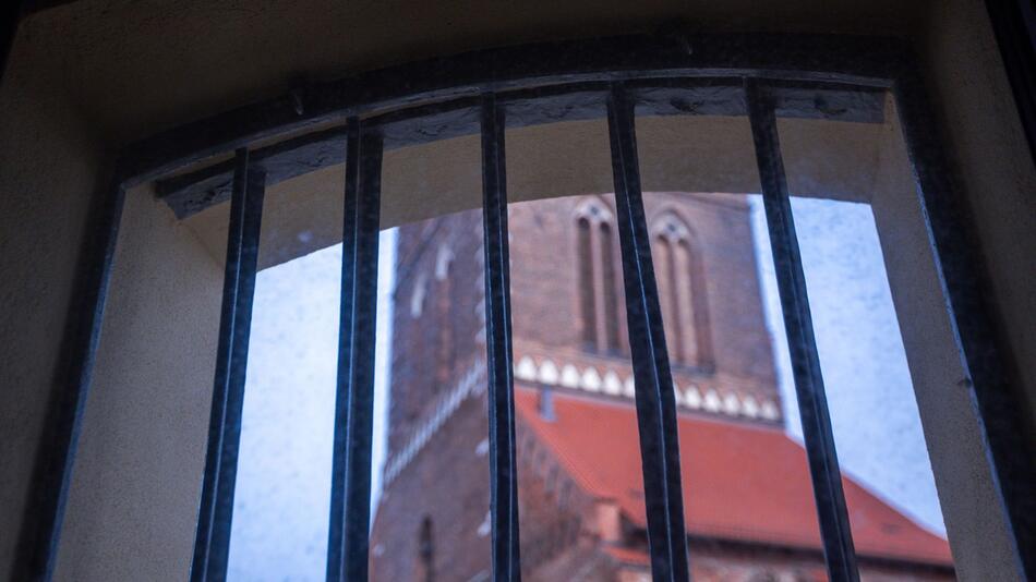 Blick auf den St. Marienkirchturm