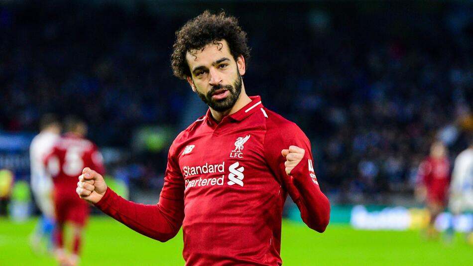 Fussball, England, Premier League, Liverpool, Salah