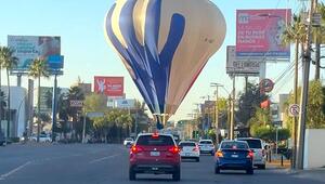 Autofahrer geschockt: Heissluftballon sorgt für Stau