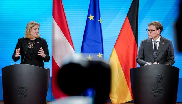 Aussenminister Wadephul empfängt Amtskollegin aus Österreich