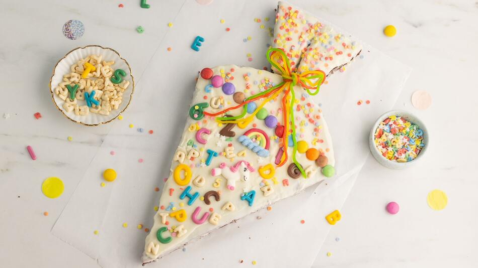 Schultütenkuchen von Foodbloggerin Kathrin Runge