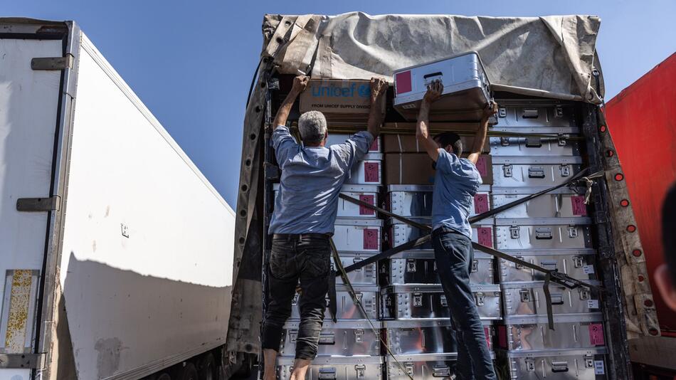 Humanitäre Hilfe in Syrien