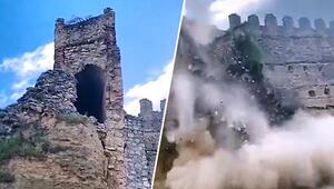 Schock in Spanien: Mittelalterlicher Turm bei Toledo stürzt plötzlich ein