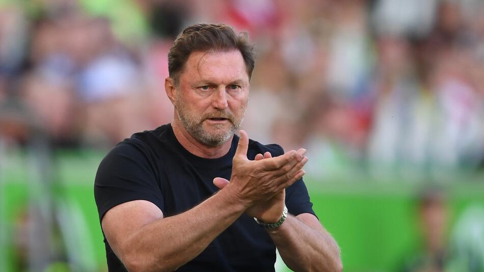 Trainer Ralph Hasenhüttl vom VfL Wolfsburg