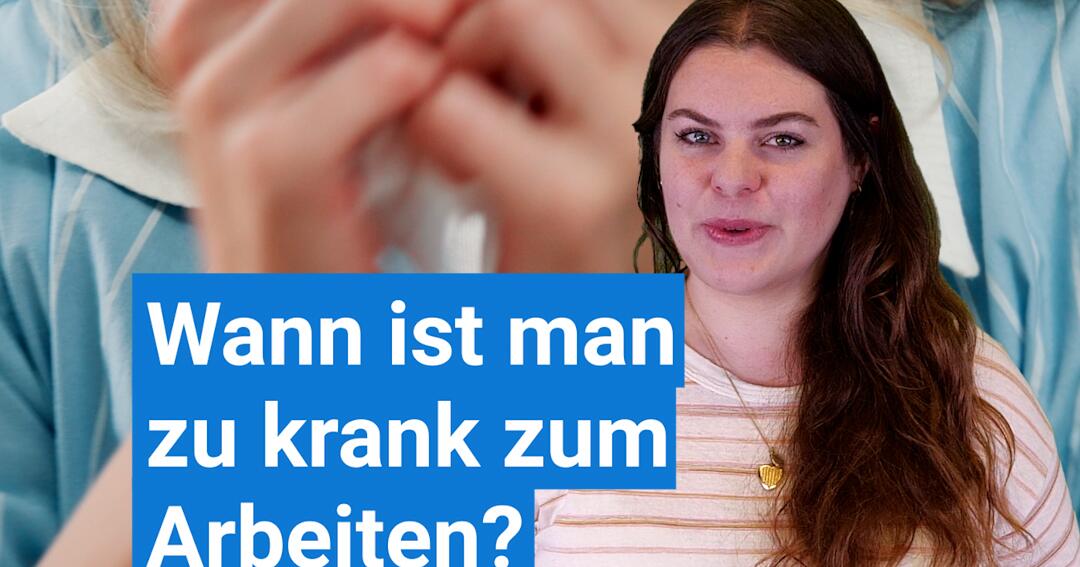 Zu krank zum Arbeiten - Video | GMX.CH