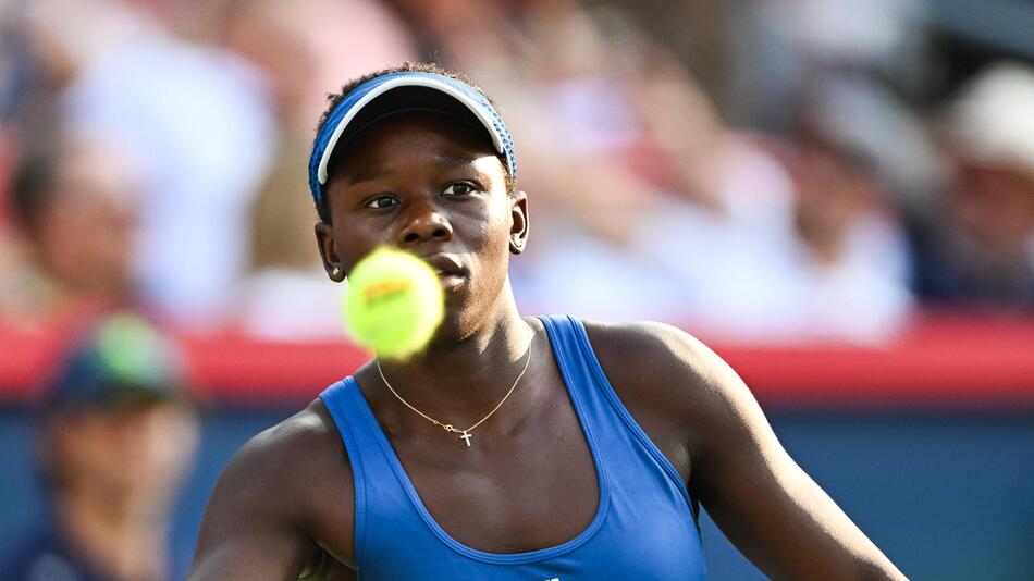 Victoria Mboko (18) eroberte gegen Naomi Osaka die Herzen ihres Heimpublikums in Kanada.