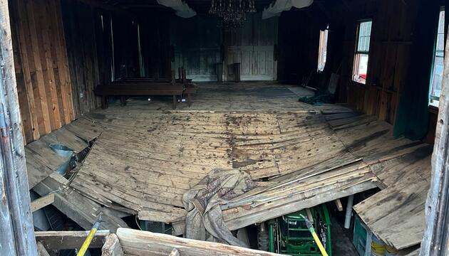 Fussbodeneinbruch Hochzeit in New Hampshire