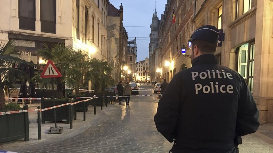 Messerattacke auf Polizist in Brüssel