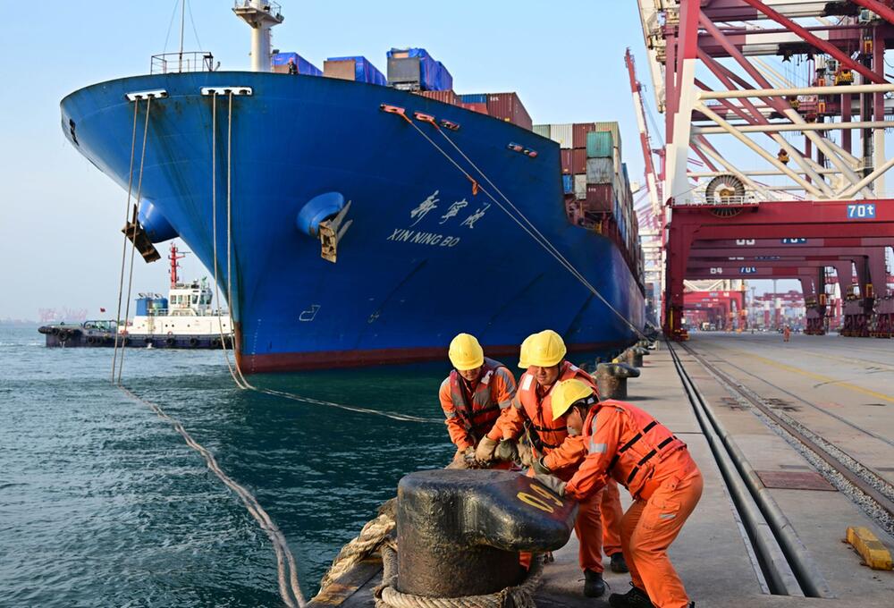 Hafen von Qingdao