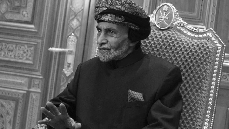 Sultan von Oman gestorben