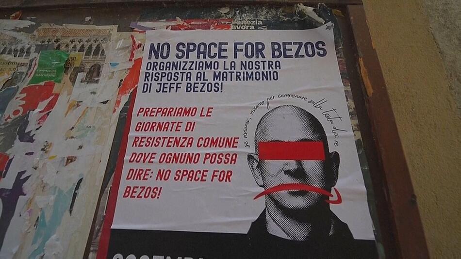 Bezos-Hochzeit in Venedig: Glanz, Glamour und Proteste
