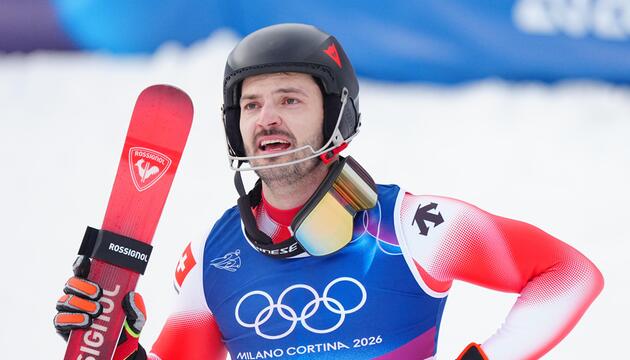 Loic Meillard darf sich ab sofort Slalom-Olympiasieger nennen.