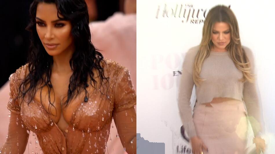 Sie galten als die Vorreiterinnen eines neuen Schönheitsideals: Kim und Khloe Kardashian ...