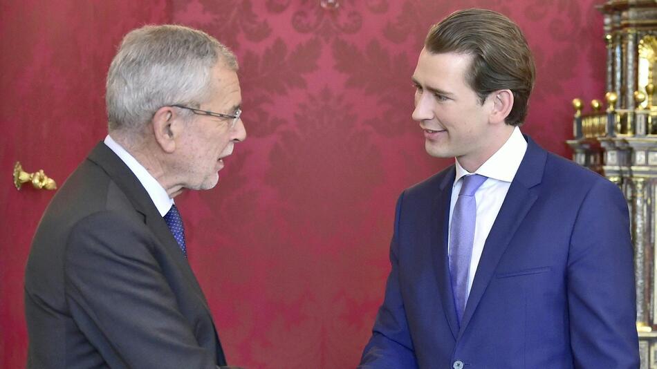 Treffen von Kurz und Van der Bellen