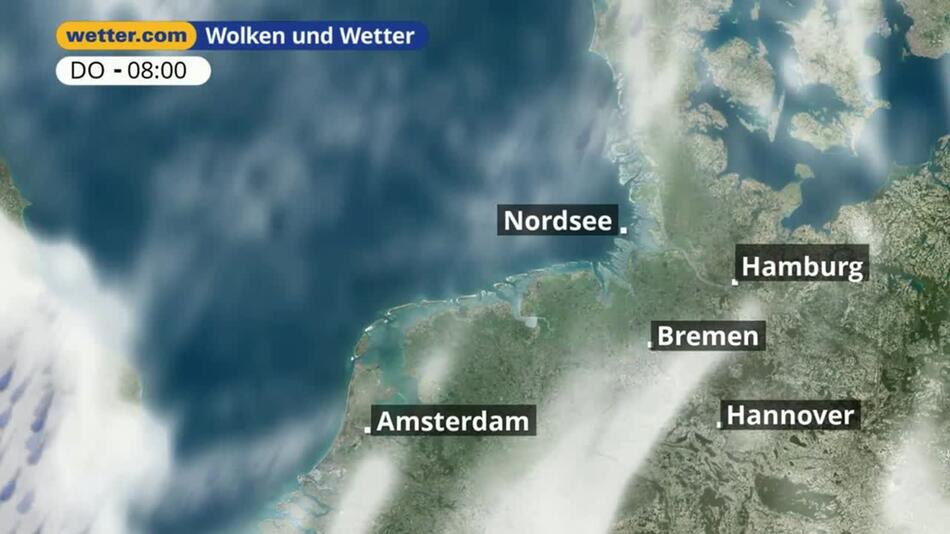 "Nordsee: Dein Wetter für Deine Region!"