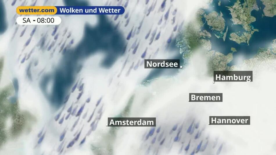 "Nordsee: Dein Wetter für Deine Region!"