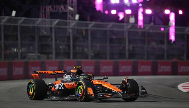 Vor dem Grossen Preis von Las Vegas