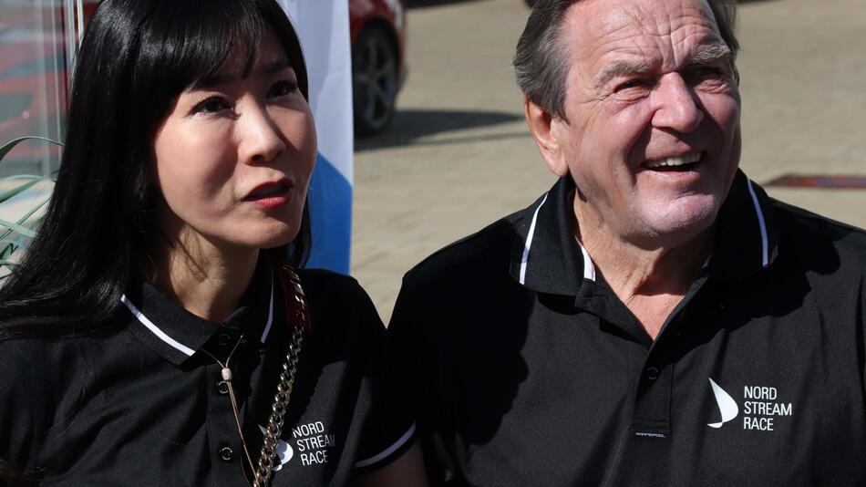 Gerhard Schröder, Soyeon Schröder-Kim, Kiel, Kieler Woche, Segeln, Nordstream Race