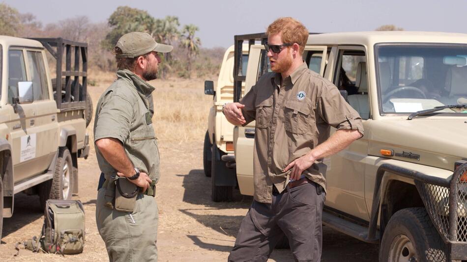 Prinz Harry ist seit vielen Jahren mit der Organisation "African Parks" verbunden.