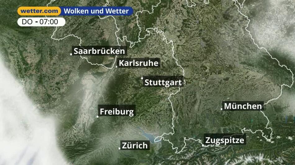 "Stuttgart / Württemberg: Dein Wetter für Deine Region!"