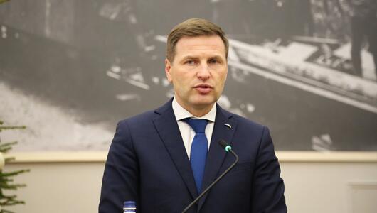 Estlands Verteidigungsminister Hanno Pevkur
