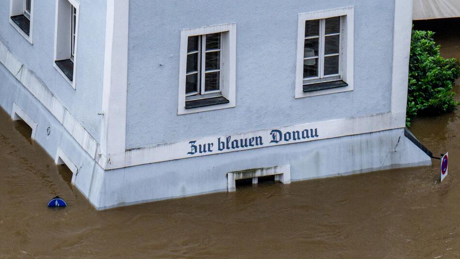 Hochwasser in Bayern - Passau