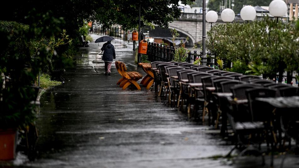 Regenwetter in Berlin