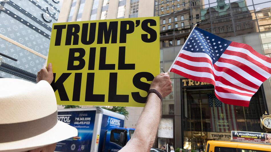 Donald Trump, Big Beautiful Bill, Haushaltsreform, Medicaid, US-Politik