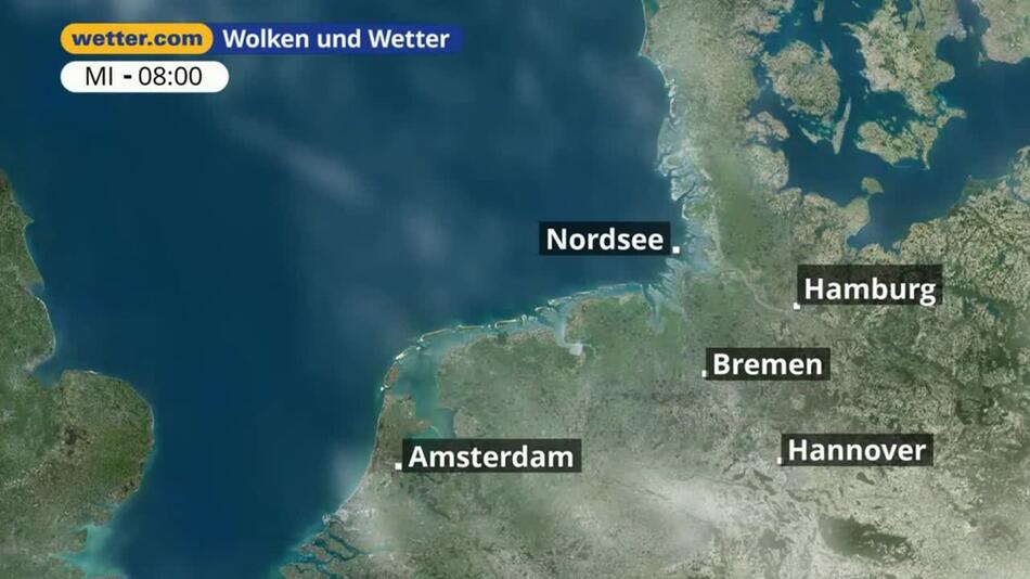 "Nordsee: Dein Wetter für Deine Region!"