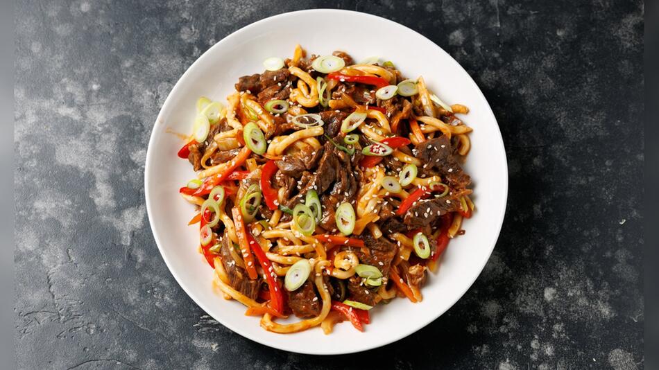 Perfektes Feierabend-Gericht: Das Stir-Fry ist nach der Arbeit schnell gekocht.