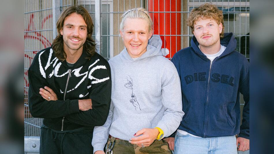 Zachi, Paul und Gustav (v.l.n.r.) sind 01099.