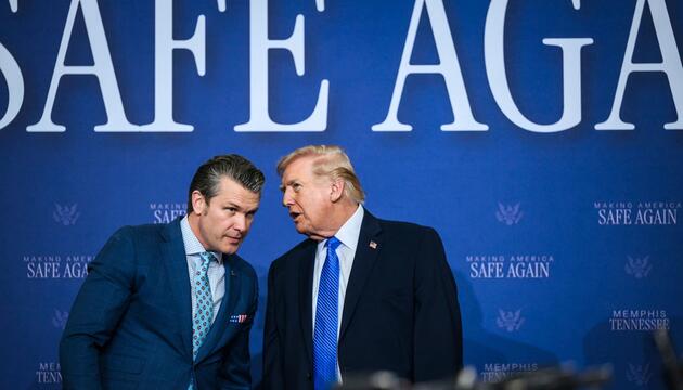 US-Präsident Trump bei der Memphis Safe Task Force