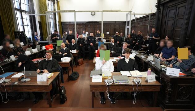 Beginn Prozess gegen rechtsextreme Terrorgruppe