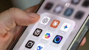 KI-Apps auf einem Smartphone