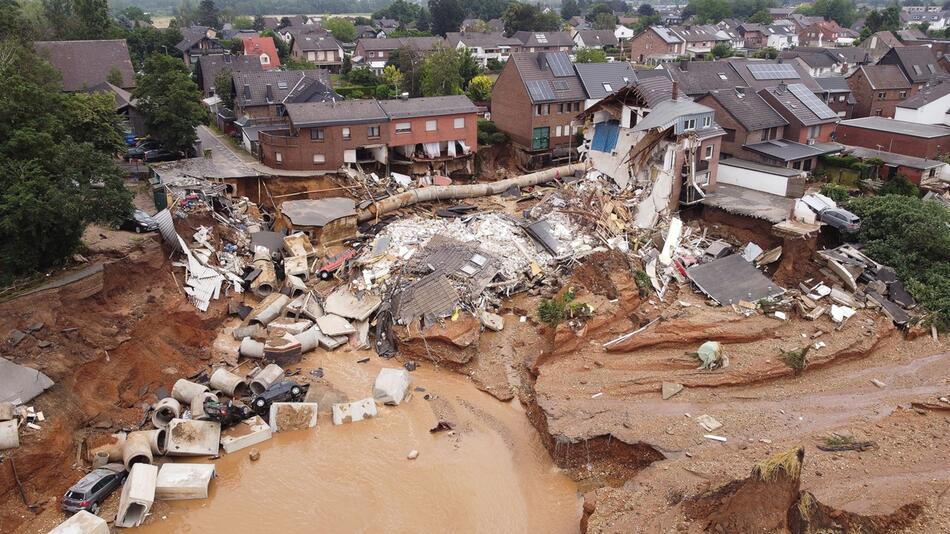 Nach dem Unwetter in Nordrhein Westfalen