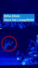 Billie Eilish: Sturz bei Liveauftritt