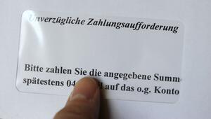 Mahnung - Zahlungsaufforderung