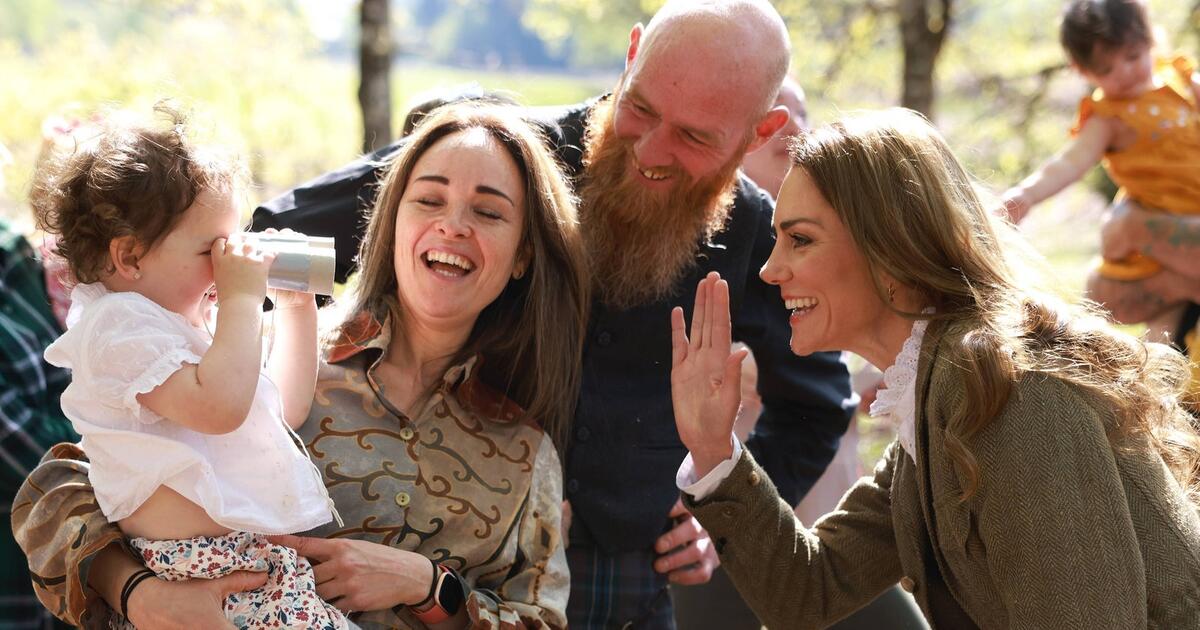 Prinzessin Kate begeistert Kinder im Naturparadies