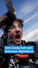 Tom Cruise holt sich Guinness-Weltrekord