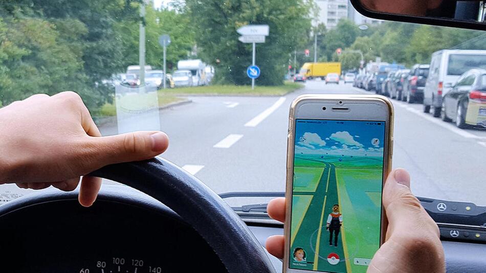 Pokémon Go im Strassenverkehr