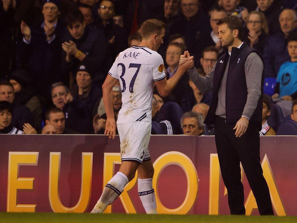 Harry Kane und Tim Sherwood