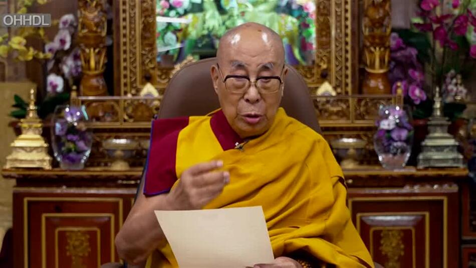 Dalai Lama geht von Wiedergeburt aus