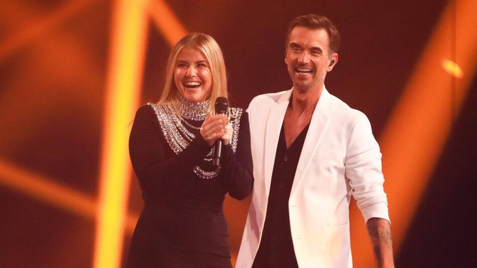 Beatrice Egli und Florian Silbereisen gemeinsam auf der Bühne.