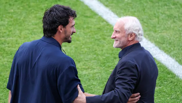 Mats Hummels und Rudi Völler
