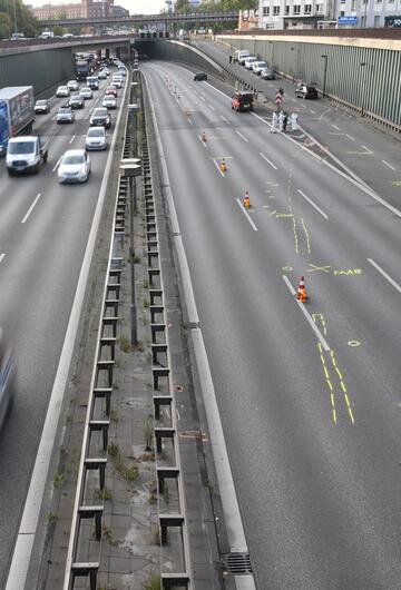 Unfälle auf Berliner Stadtautobahn - Ermittlungen