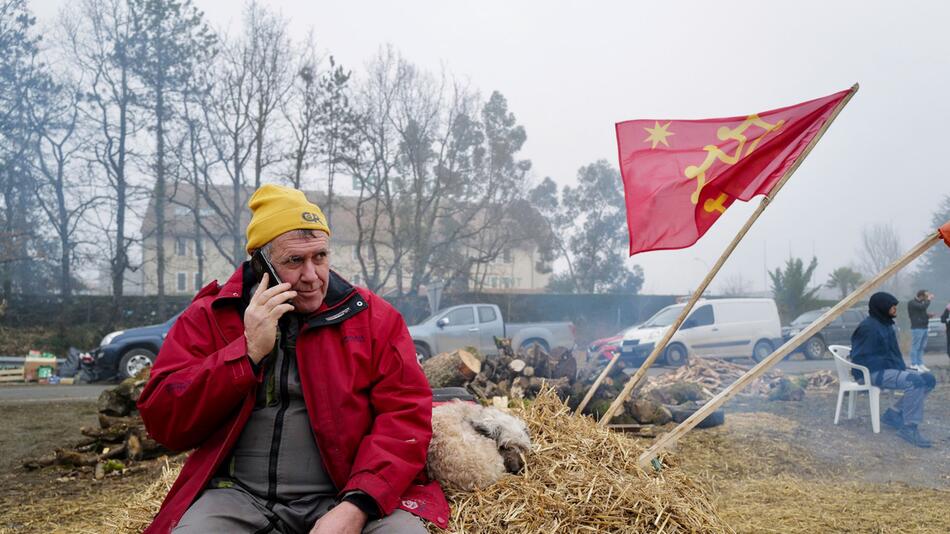 Bauernprotest - Frankreich