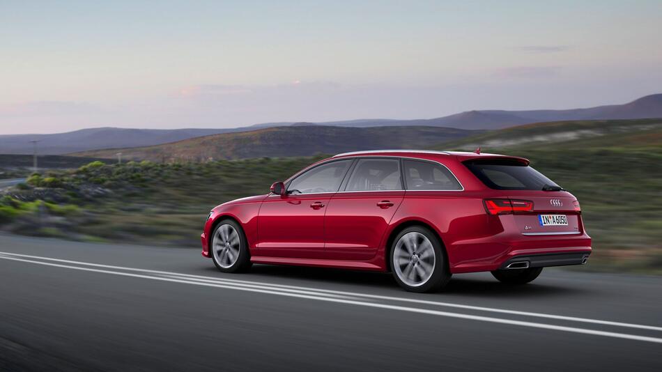 Fahransicht Audi A6