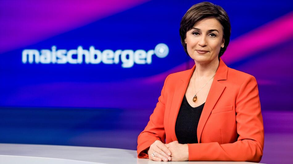 Sandra Maischberger diskutiert montags, dienstags und mittwochs in ihrer ARD-Talkshow mit ...