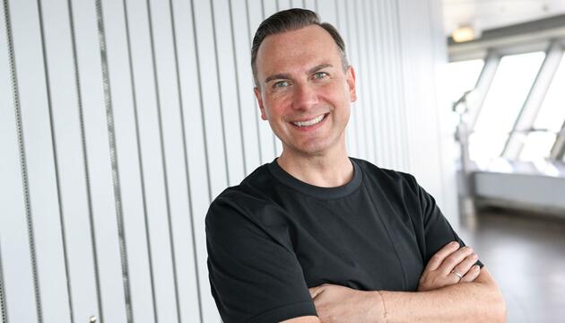 Tim Raue im neuen Restaurant "Sphere"